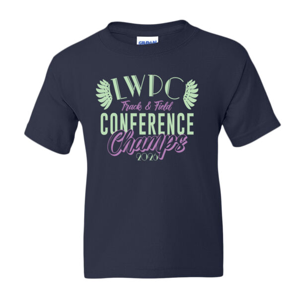 LWPC Conference Champs 2026 - DryBlend® Youth T-Shirt Thumbnail