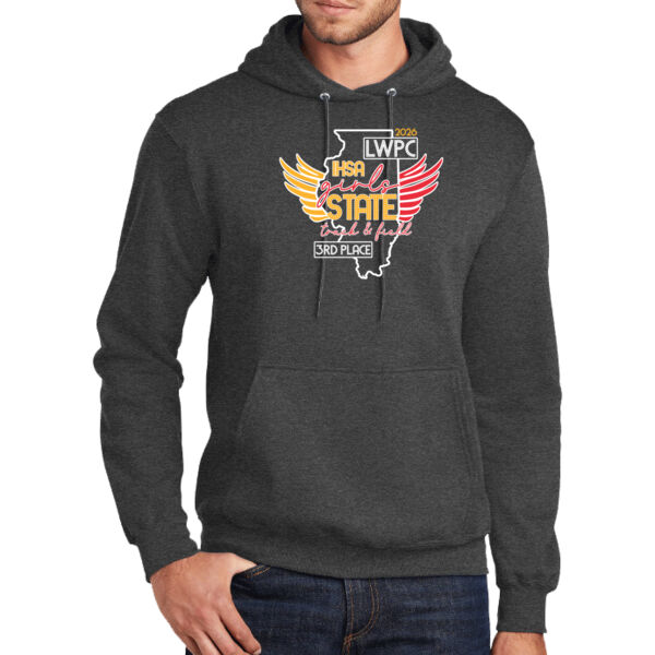 LWPC State 2026 - Tall Core Fleece Pullover Hooded Sweatshirt Thumbnail