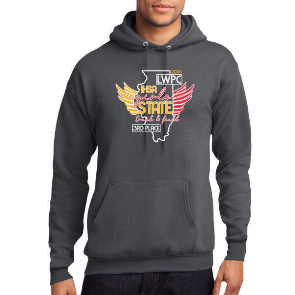 LWPC State 2026 - Core Fleece Pullover Hooded Sweatshirt Thumbnail